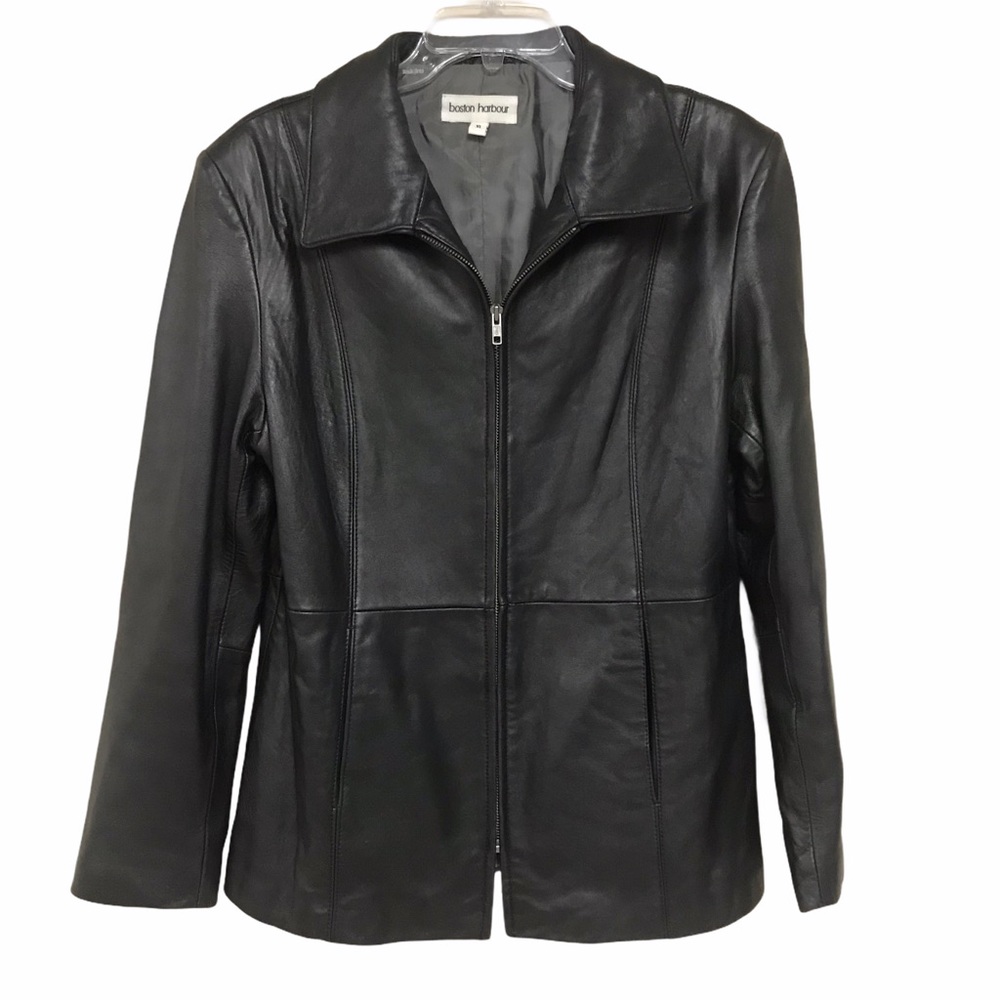 Boston Harbor Leather Coat